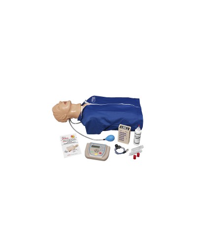 Advanced “Airway Larry” Torso with Defibrillation Features, ECG Simulation, and AED Training